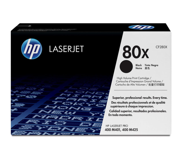 HP 80X CF280X black 6800str. - 103829 - zdjęcie